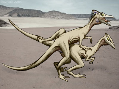 Pelecanimimus Mating
art by mourizze
Keywords: dinosaur;theropod;pelecanimimus;male;female;feral;M/F;penis;from_behind;cloacal_penetration;mourizze