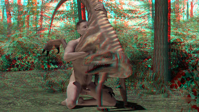 Raptor Rimjob 3D
art by wooky
Keywords: beast;dinosaur;theropod;raptor;human;man;male;feral;M/M;from_behind;oral;anal;rimjob;cgi;3D;wooky