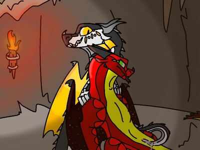 Skywing and Rainwing Tailplay (Wings_of_Fire)
art by RipperTheInd0rapt0r
Keywords: wings_of_fire;rainwing;skywing;dragoness;female;feral;lesbian;tailplay;masturbation;vaginal_penetration;spooge;RipperTheInd0rapt0r