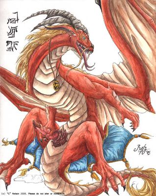 Chinese Dragon
art by rusty
Keywords: eastern_dragon;dragon;feral;male;solo;penis;masturbation;rusty