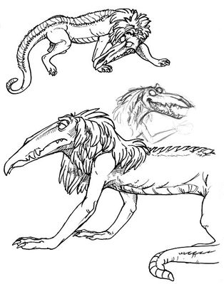 SCP-682 Doodles
art by gammaradiation-x
Keywords: scp_foundation;reptile;SCP-682;feral;solo;gammaradiation-x