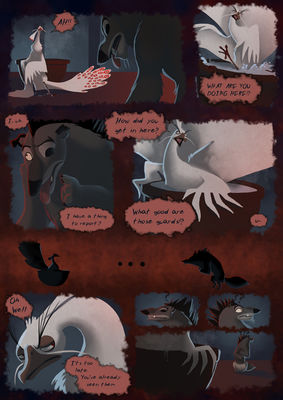 Shen Comic 10
art by kamesu_micchacara
Keywords: comic;cartoon;kung_fu_panda;avian;bird;peacock;lord_shen;furry;canine;wolf;boss_wolf;male;anthro;M/M;kamesu_micchacara