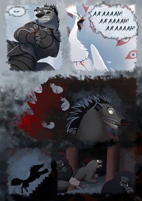 Shen Comic 9
art by kamesu_micchacara
Keywords: comic;cartoon;kung_fu_panda;avian;bird;peacock;lord_shen;furry;canine;wolf;boss_wolf;male;anthro;M/M;kamesu_micchacara