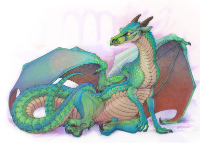 Dragon Female
art by skadjer
Keywords: dragoness;female;feral;solo;skadjer