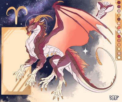 Tirari Sandwing (Wings_of_Fire)
art by SmallBoop
Keywords: wings_of_fire;sandwing;dragoness;female;feral;solo;vagina;closeup;reference;SmallBoop