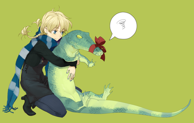 Someone To Love
unknown artist
Keywords: crocodilian;crocodile;feral;human;man;male;non-adult