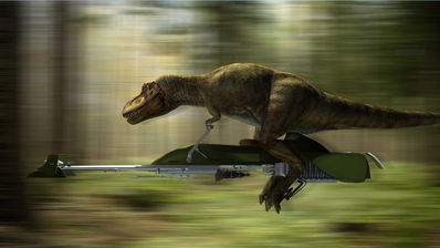 Speeder Biking 2
art by wooky
Keywords: star_wars;dinosaur;theropod;tyrannosaurus_rex;trex;feral;solo;humor;cgi;wooky