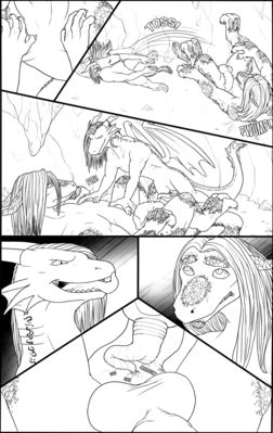 Submission 3
art by spelunker_sal
Keywords: comic;dragon;male;feral;M/M;penis;missionary;anal;closeup;spooge;spelunker_sal
