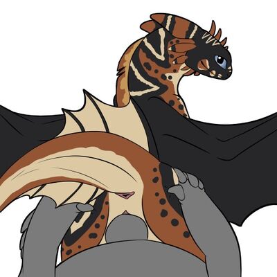 Atil From Behind
art by SymreaART
Keywords: how_to_train_your_dragon;httyd;night_fury;dragon;dragoness;male;female;feral;M/F;penis;from_behind;vaginal_penetration;SymreaART