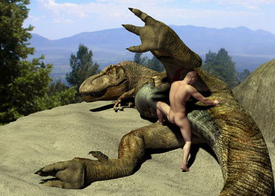 Rex Sex 3
art by wooky
Keywords: beast;dinosaur;theropod;tyrannosaurus_rex;trex;feral;human;man;male;female;M/F;missionary;cgi;wooky