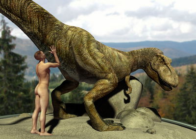 Tyrannosaur Butt
art by wooky
Keywords: beast;dinosaur;theropod;tyrannosaurus_rex;trex;feral;human;man;male;female;M/F;oral;cgi;wooky