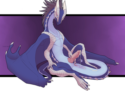 Noiraak
art by TheXenoForge
Keywords: dragon;male;feral;solo;penis;masturbation;spooge;TheXenoForge