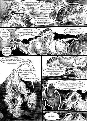 The Pact (4/10)
art by droemar
Keywords: comic;dinosaur;hadrosaur;iguanodon;male;female;feral;non-adult;droemar
