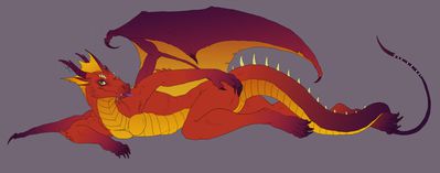 Red Dragoness
art by twilightdragoness
Keywords: dragoness;female;feral;anthro;solo;twilightdragoness