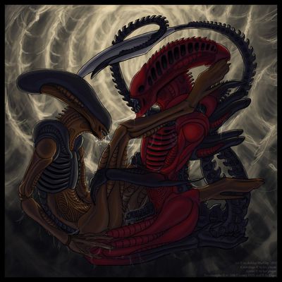 Xenomorph Mating
art by ashley_markley
Keywords: alien;xenomorph;anthro;male;M/M;penis;missionary;anal;spooge;ashley_markley