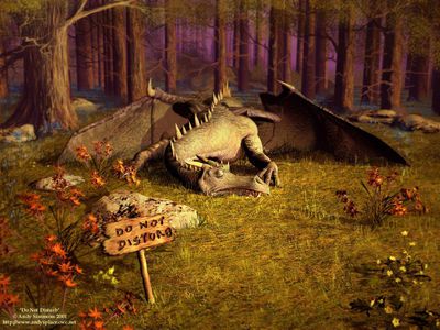 Do Not Disturb
art by A. Simmons
Keywords: dragon;feral;solo;cgi;simmons