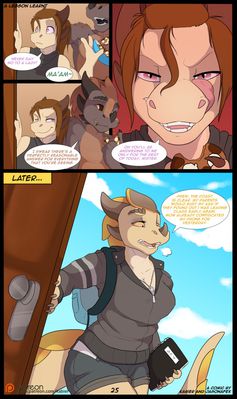 A Lesson Learnt 25
art by kabier
Keywords: comic;dragon;dragoness;male;female;anthro;breasts;solo;kabier