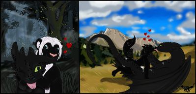 A Shadow For My Sweetheart
art by nucahfox
Keywords: how_to_train_your_dragon;httyd;night_fury;toothless;dragon;feral;furry;canine;wolf;anthro;male;M/M;penis;anal;missionary;spooge;nucahfox