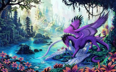 69 By The Stream
art by acidapluvia
Keywords: dragon;dragoness;male;female;feral;M/F;penis;vagina;oral;69;spooge;acidapluvia