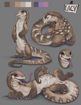 Lacy the Savannah Monitor
art by acidapluvia
Keywords: lizard;monitor_lizard;savannah_monitor;female;feral;solo;cloaca;reference;acidapluvia