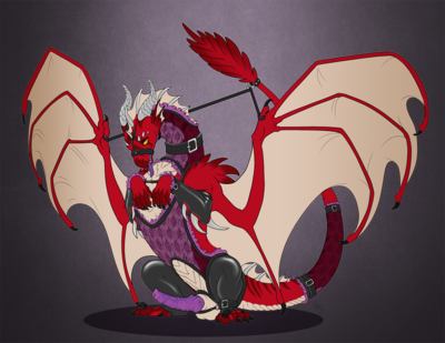 Thorp Lingerie
art by acidapluvia
Keywords: dragon;male;feral;solo;bondage;lingerie;penis;acidapluvia