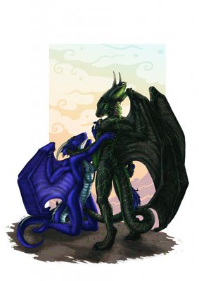 Begging
art by acidapluvia
Keywords: dragon;dragoness;male;female;anthro;breasts;M/F;tailplay;masturbation;acidapluvia