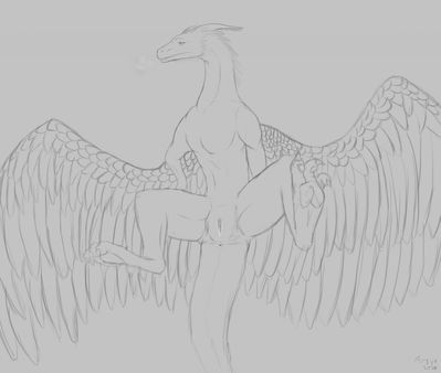 Saphira
art by aesyr
Keywords: eragon;saphira;dragoness;female;feral;solo;vagina;presenting;aesyr