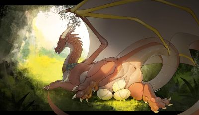 Condor
art by akefesauce
Keywords: dragoness;female;feral;solo;vagina;presenting;egg;oviposition;akefesauce
