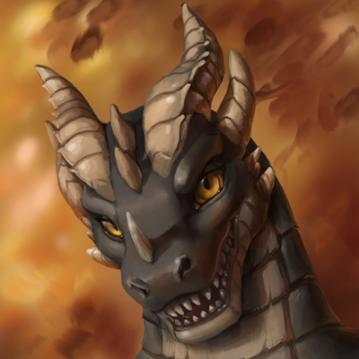 That Smile
art by akineza
Keywords: dragon;male;feral;solo;non-adult;akineza