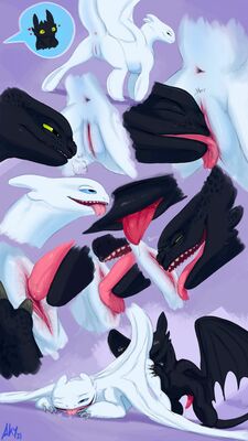 Oral Pleasing 1
art by aky_the_clever_dragon
Keywords: how_to_train_your_dragon;httyd;night_fury;dragon;dragoness;male;female;feral;M/F;penis;vagina;69;oral;vaginal_penetration;closeup;aky_the_clever_dragon