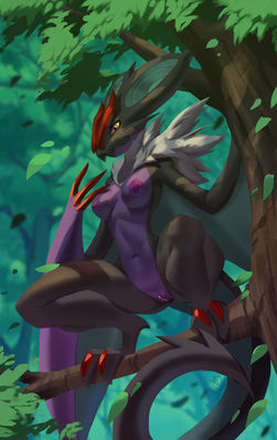 Noivern
art by alanscampos
Keywords: anime;pokemon;dragoness;wyvern;noivern;female;anthro;breasts;solo;vagina;alanscampos