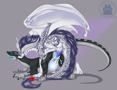Quinarth and Snowtide-Selicia
art by alduinred
Keywords: dragon;dragoness;male;female;feral;M/F;penis;from_behind;vaginal_penetration;inflation;orgasm;ejaculation;spooge;alduinred