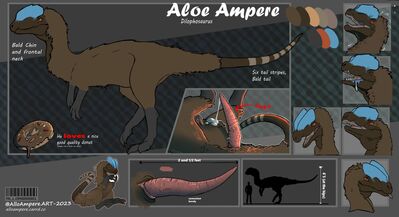 Dilophosaurus Reference
art by alloampere.art
Keywords: dinosaur;theropod;dilophosaurus;male;feral;solo;penis;closeup;oral;spooge;reference;alloampere.art