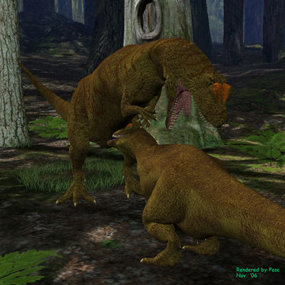 Allosaurus Oral Sex
art by pasc
Keywords: dinosaur;theropod;allosaurus;male;female;feral;M/F;oral;cgi