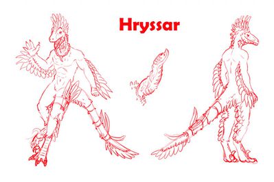Anthro Hryssar Reference
art by altairxxx
Keywords: dinosaur;theropod;raptor;male;anthro;solo;penis;closeup;reference;altairxxx