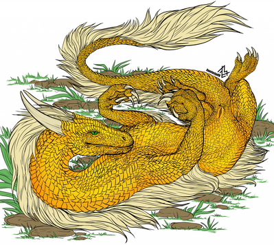 Golden Coils
art by anastasiyavb
Keywords: eastern_dragon;dragoness;female;feral;solo;vagina;anastasiyavb