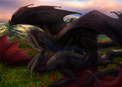 Wyverns Mating
art by anastasiyavb
Keywords: dragon;dragoness;wyvern;male;female;feral;M/F;penis;cowgirl;vaginal_penetration;spooge;anastasiyavb