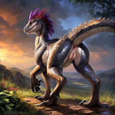 Raptor 1
unknown creator
Keywords: dinosaur;theropod;raptor;female;feral;solo;vagina;presenting;cgi