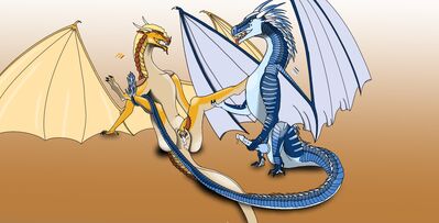 Icewing and Sandwing (Wings_of_Fire)
art by darkdragonsmind
Keywords: wings_of_fire;sandwing;icewing;dragon;dragoness;male;female;feral;M/F;solo;penis;vagina;masturbation;spooge;darkdragonsmind