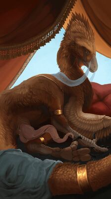 Seikret Exposed
art by seikret
Keywords: videogame;monster_hunter;dinosaur;theropod;raptor;seikret;male;feral;solo;penis