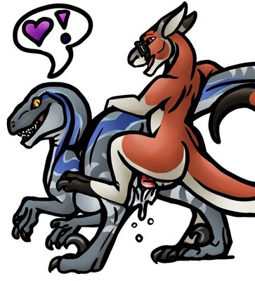 Rufus and Blue
art by anonyartist
Keywords: jurassic_world;dinosaur;theropod;raptor;deinonychus;blue;furry;kangaroo;male;female;feral;M/F;from_behind;penis;cloacal_penetration;spooge;anonyartist