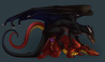 Lost Bet
art by anora_drakon
Keywords: dragon;male;feral;M/M;penis;from_behind;anal;anora_drakon