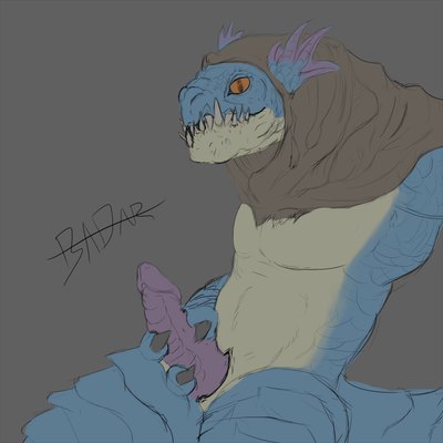 Slark
art by anthroraptor
Keywords: videogame;defense_of_the_ancients;dota;slark;male;anthro;solo;penis;masturbation;anthroraptor