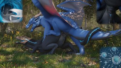 Forest Hump (alt)
art by arceronth
Keywords: dragon;dinosaur;theropod;allosaurus;syrazor;male;female;feral;M/F;penis;from_behind;vaginal_penetration;internal;orgasm;ejaculation;spooge;cgi;arceronth