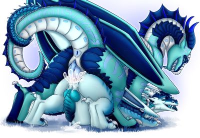 Blizzard Bred 2 (Wings_of_Fire)
art by arkadesart
Keywords: wings_of_fire;icewing;seawing;dragon;male;feral;M/M;penis;from_behind;anal;ejaculation;spooge;arkadesart