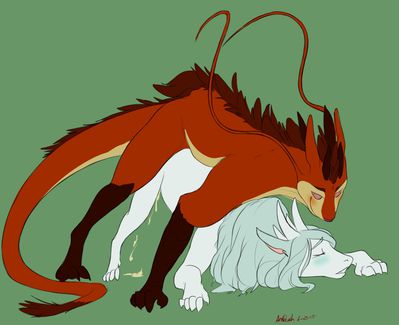 Feral Heat 2
art by artblush
Keywords: dragon;dragoness;vera;male;female;feral;M/F;penis;from_behind;spooge;frisky_ferals;artblush