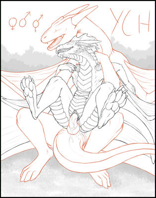 Dragon Sex Sketch
art by artonis
Keywords: dragon;dragoness;male;female;feral;M/F;penis;reverse_cowgirl;vaginal_penetration;artonis