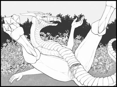 Dragoness Spread
art by artonis
Keywords: dragoness;female;feral;solo;cloaca;spread;spooge;artonis