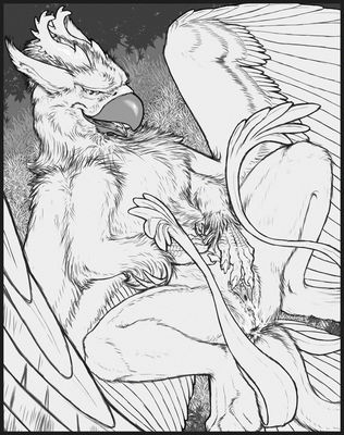 Gryphoness
art by artonis
Keywords: gryphon;female;feral;solo;vagina;spread;spooge;artonis