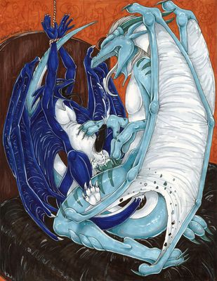 Dragon Sex
art by acidapluvia
Keywords: dragon;feral;male;M/M;penis;anal;missionary;ejaculation;orgasm;spooge;bondage;acidapluvia
